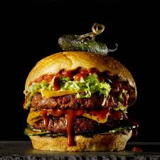 Spicy Burger at Burger King Karachi